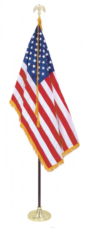 Flag Pole American Flag