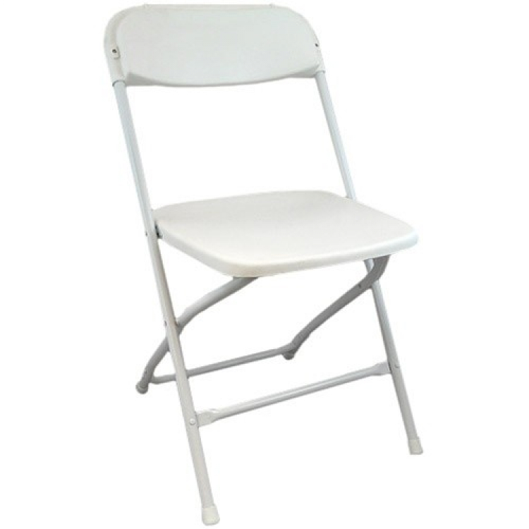 Chair White Metal