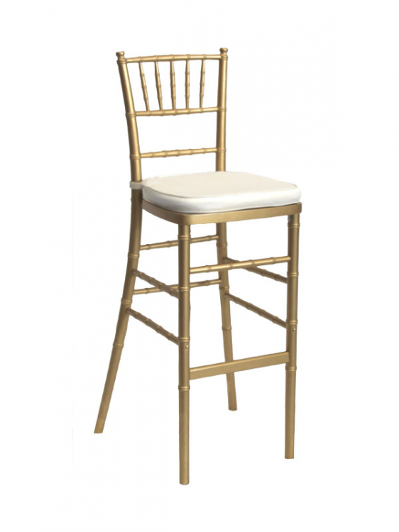 Chair Gold Chiavari Bar Stool