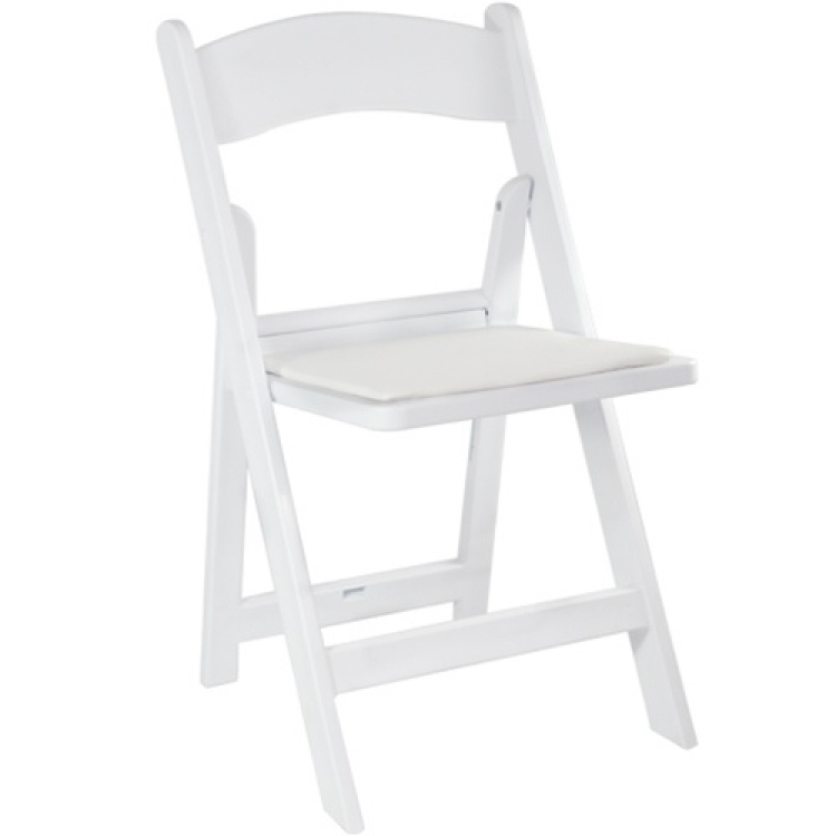 Chair White Resin