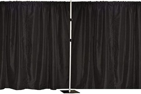 pipe and drape black